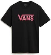 Koszulki męskie - t-shirt VANS CLASSIC TEE Black/Honeysuckle - miniaturka - grafika 1