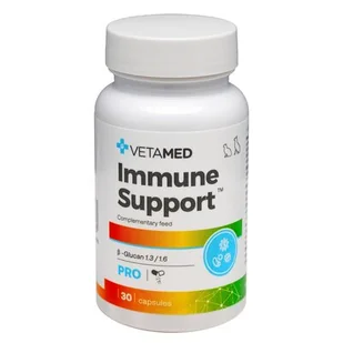 VETAMED Immune Support 30 kapsułek na Odporność - Suplementy i witaminy dla psów - miniaturka - grafika 1