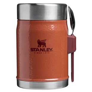 Lunch box STANLEY Classic 10-09382-108 0.4 L Pomarańczowy + Sztućce - Lunch boxy - miniaturka - grafika 1