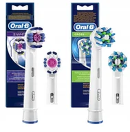 Końcówki do szczoteczek elektrycznych - Końcówka do szczoteczek ORAL-B Cross 3D, 2 szt. - miniaturka - grafika 1