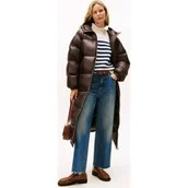 Kurtki damskie - Tommy Hilfiger Puchowy płaszcz - miniaturka - grafika 1