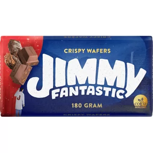 Czekolada Jimmy Crispy wafers 180g - Czekolada - miniaturka - grafika 1