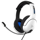 Słuchawki - PDP LVL50 Wired PS4 biały | - miniaturka - grafika 1
