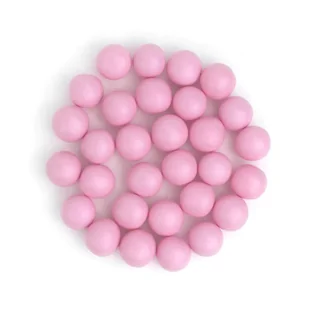 Posypka DUŻE CHRUPKI W CZEKOLADZIE PEARL PINK Słodki Bufet 115g - Dodatki do ciast w proszku - miniaturka - grafika 1