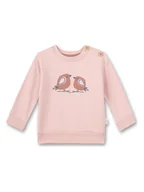 Bluzy i sweterki niemowlęce - Sanetta Kidswear Bluza w kolorze jasnoróżowym - miniaturka - grafika 1