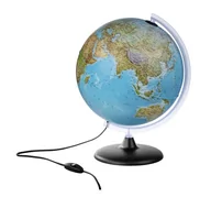 Mały naukowiec - LIVARNO home Świecący globus 30 cm podwójna mapa Podświetlany - miniaturka - grafika 1