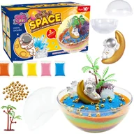 Mały naukowiec - Zestaw Naukowy Edukacyjny Hodowla Kryształów Led Kosmonauta Terrarium - miniaturka - grafika 1
