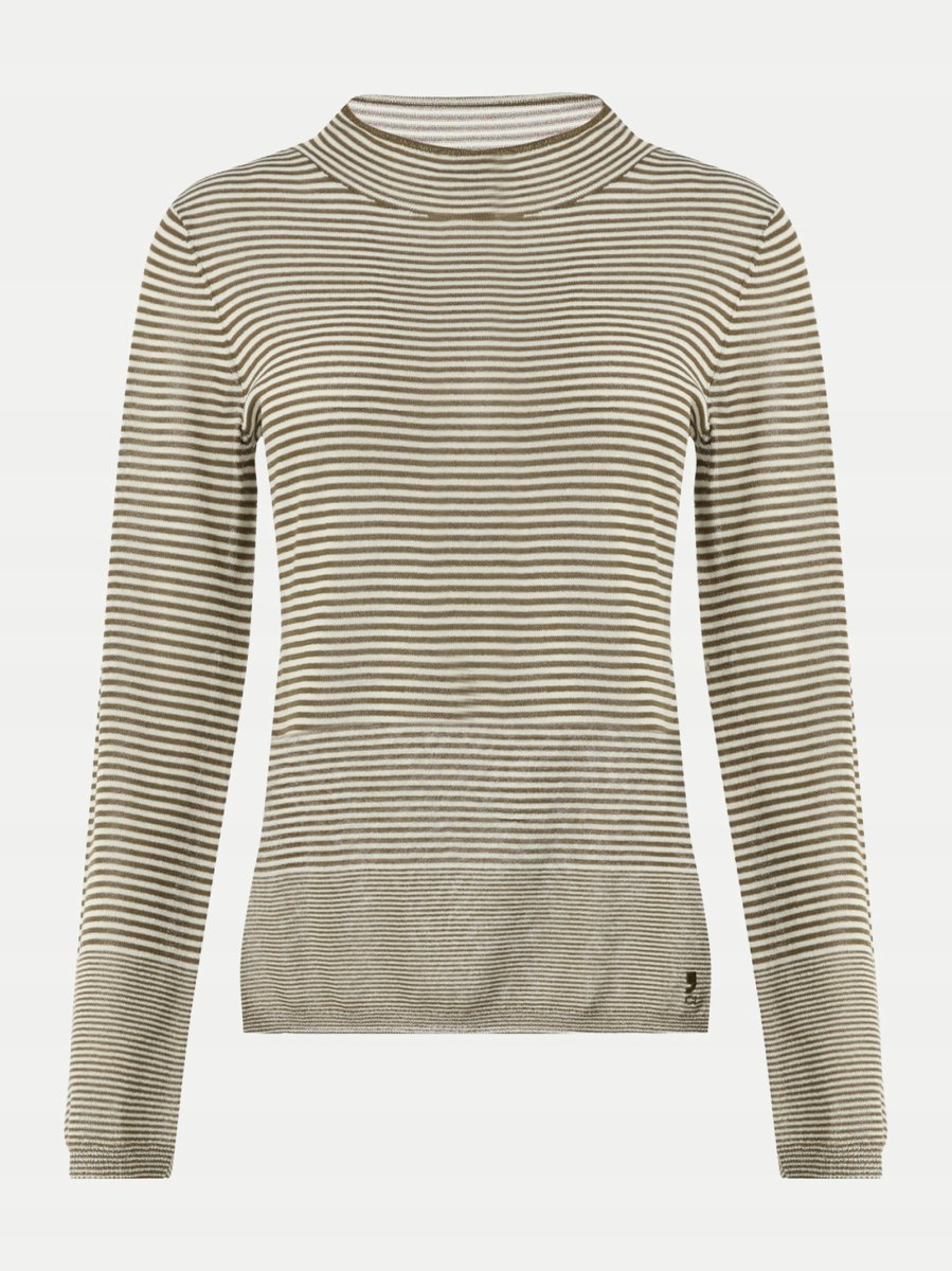 COMMA SWETER DAMSKI W PASKI DOPASOWANY KLASYCZNY 40 6EA