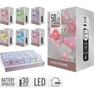 Oświetlenie świąteczne - Lampki wewnętrzne 50 LED mix kolorów - miniaturka - grafika 1