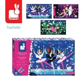 Zabawki kreatywne - Janod Zestaw kreatywny Magiczny brokat Jezioro Łabędzie 6+, solution-bc-7141-0 - miniaturka - grafika 1