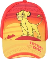 Czapki dla dzieci - Czapka z daszkiem The Lion King - Stylowa czapka dla dzieci Red 50 - miniaturka - grafika 1