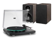 Gramofony - Audio-Technica C588 (czarny) + ConneX DCB61 (orzech) - miniaturka - grafika 1