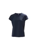 Koszulki męskie - Koszulka HELLY HANSEN W THALIA SUMMER TOP granatowy XL - miniaturka - grafika 1