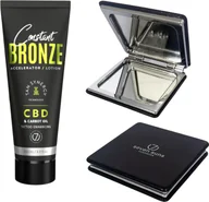 Balsamy i kremy do opalania - 7suns Constant Bronze CBD&Carrot Oil Accelerator Lotion 250ml + Podwójne Lusterko Gratis - miniaturka - grafika 1