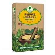 Przyprawy i zioła sypkie - Dary Natury Pieprz biały mielony - 50g 04984 - miniaturka - grafika 1