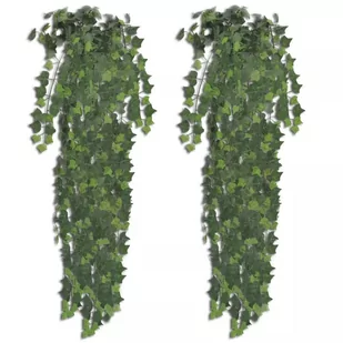 vidaXL vidaXL Sztuczny bluszcz 90 cm x2 - Sztuczne kwiaty - miniaturka - grafika 1