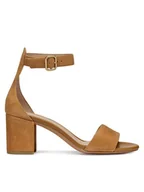 Sandały damskie - Geox Sandały D Virnilisa 65 S D55YZA 00021 C6001 Brązowy - miniaturka - grafika 1