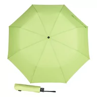 Parasole - Parasolka damska składana automat zielona + etui - miniaturka - grafika 1
