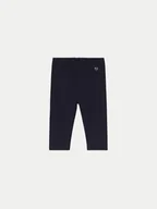 Legginsy - Mayoral Legginsy 703 Granatowy Slim Fit - miniaturka - grafika 1