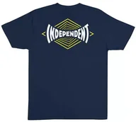 Koszulki męskie - t-shirt INDEPENDENT VERTIGO SPAN HEAVYWEIGHT Navy - miniaturka - grafika 1