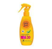 Balsamy i kremy do opalania - DAX Cosmetics Sun Mleczko ochronne dla dzieci i niemowląt SPF 30 spray 200ml OP - miniaturka - grafika 1