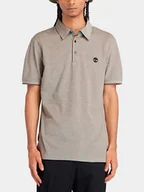 Koszulki męskie - Koszulka polo męska Timberland TB0A2DJ5 XXXL Khaki (194902940059). Koszulki polo męskie - miniaturka - grafika 1