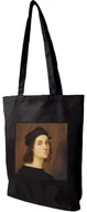 Torby i wózki na zakupy - Torba z naszywką Autoportret Rafael Santi - miniaturka - grafika 1