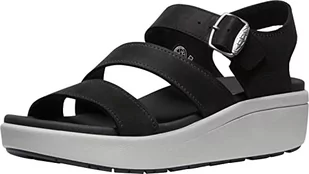 KEEN Sandały damskie Ellecity Backstrap, Czarna mżawka, 41 EU - Sandały damskie - miniaturka - grafika 1