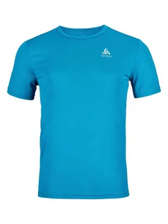 Koszulki męskie - Odlo Koszulka sportowa "Cardada" w kolorze niebieskim - grafika 1