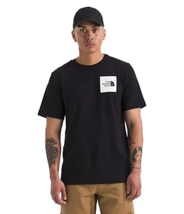 The North Face Męskie S/S Fine Koszulka Black XL - Koszulki męskie - miniaturka - grafika 1