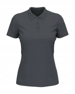 Koszulka damska polo T-shirt bawełniany Polówka Stedman ST9160 Slate Grey S - Koszulki i topy damskie Koszulka damska polo T-shirt bawełniany Polówka Stedman ST9160 Slate Grey S - Koszulki i topy damskie - miniaturka - grafika 1