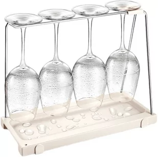Tescoma Tescoma Stojak na kieliszki do wina z ociekaczem FlexiSPACE 330 x 148 mm 899488.00 - Stojaki na ręczniki papierowe - miniaturka - grafika 2