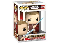 Figurki dla dzieci - Figurka FUNKO POP Star Wars 699 PM 25th - Obi-Wan (Young) - miniaturka - grafika 1