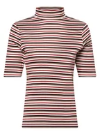 Koszulki i topy damskie - brookshire - T-shirt damski, czerwony|brązowy|beżowy - miniaturka - grafika 1