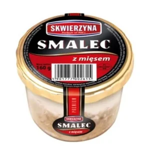 Skwierzyna Premium Smalec z mięsem 160 g - Szybkie dania obiadowe - miniaturka - grafika 1
