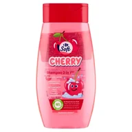 Kosmetyki kąpielowe dla dzieci - Carrefour Soft Szampon 2 w 1 z ekstraktem z wiśni 250 ml - miniaturka - grafika 1