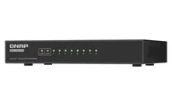 Switche - QNAP QSW-1108-8T-R2 łącza sieciowe Nie zarządzany 2.5G Ethernet (100/1000/2500) Komputer stacjonarny Czarny - miniaturka - grafika 1
