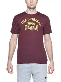 Koszulki męskie - Lonsdale męska koszulka z długim rękawem Regular Fit - grafika 1