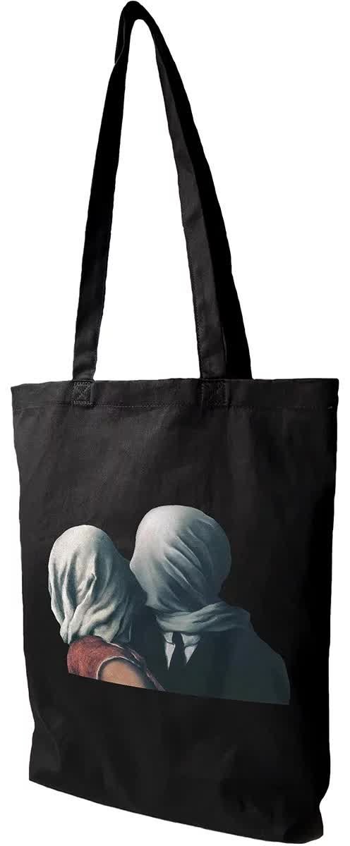 Torba bawełniana Kochankowie René Magritte