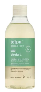 Tołpa Dermo Face Strefa T - Matujący płyn micelarny do mycia twarzy i oczu 400ml - Płyny micelarne - miniaturka - grafika 2