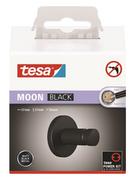 Akcesoria łazienkowe - tesa Moon Black towel hook self-adhesive - miniaturka - grafika 1