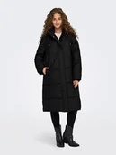 Kurtki damskie - ONLY Płaszcz zimowy w kolorze czarnym - miniaturka - grafika 1