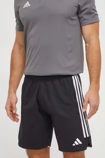 Spodenki męskie - adidas Performance szorty sportowe Tiro 23 męskie kolor czarny - grafika 1