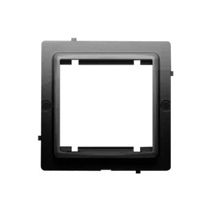 Kontakt Simon Adapter przejściówka na osprzęt standardu 45×45 mm czarny mat - Inne akcesoria elektryczne - miniaturka - grafika 1