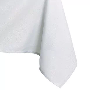 Obrus Empire Biały Gładki Klasyczny 140x280 owal AmeliaHome - TCLOTH/AH/EMPIRE/HMD/WHITE/O140X280 - Obrusy i serwetki - miniaturka - grafika 1