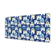 Podkładki na biurko - Winylowa mata do pokoju Grecja wzór białe miasto, ArtprintCave - miniaturka - grafika 1