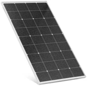 Zestawy solarne - MSW Panel solarny monokrystaliczny - 160 W - 22.46 V - z diodą bocznikującą S-POWER MP18/160 - miniaturka - grafika 1