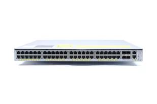 Cisco Cat 4948E-F, ES, 48x 10/100/1000+ 4 SFP+, AC PS, Fr Ext WS-C4948E-F-E - Pozostałe akcesoria sieciowe - miniaturka - grafika 1