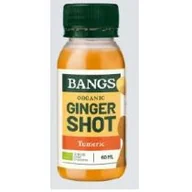 Soki i napoje niegazowane - Bangs Shot imbirowy z kurkumą bez dodatku cukru 60 ml - miniaturka - grafika 1