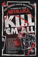 Plakaty - Metallica Killem All 83 Trasa Koncertowa - plakat - miniaturka - grafika 1